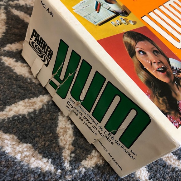 60's "Yum" Game - Yum Dice Game - Ages 7+ - 60's Boardgame - Dice Board Game - Picture 9 of 11